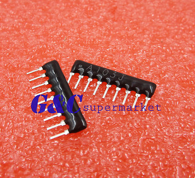 10PCS Thick Film Network Resistor SIP9 10k Ohm NEW Array Resistor