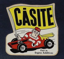 1960's Casite Engine Additives Racing Decal