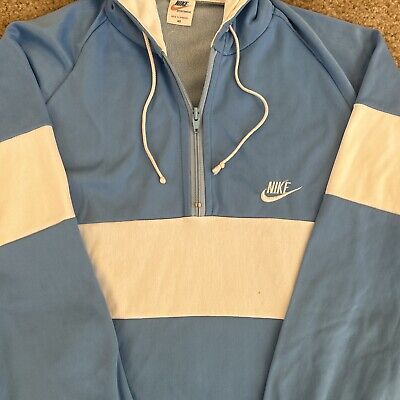 Vintage Nike Hoodie Made in Denmark Swoosh 1970s 1980's