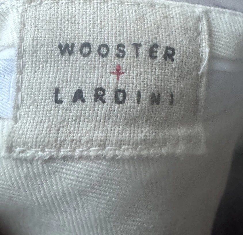 Calça Wooster + Lardini Color Block Cropped Vestido Lã Flanela 32 X27 Cinza - Imagem 2 de 4