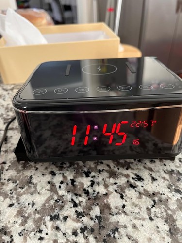 Security Camera + Bluetooth Speaker + Time - Picture 3 of 12