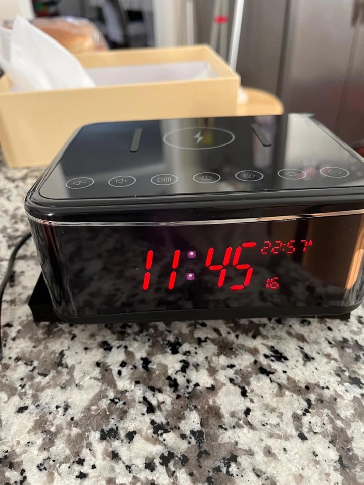 Security Camera + Bluetooth Speaker + Time - Image 3 of 4