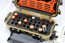 Precut 39 AA AAA N cr123 cr2 cell battery foam fit your Pelican Ruck 20 R20 case