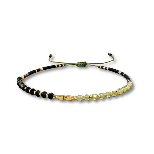 Pulsera mujer Lu&Ann espinela y miyuki, delicada, idea de regalo hecha a mano en la UE - Imagen 11 de 26