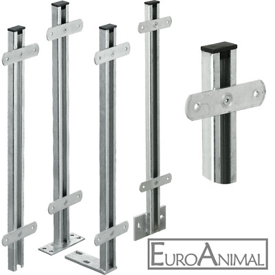 PITZL Balkonsäule Zaunsäule Zaunpfosten CProfil feuerverzinkt