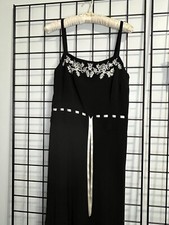 Ann Taylor Loft silk black dress size 6