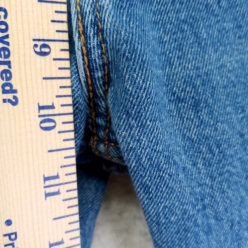 Jeans uomo Levis 516 32x30 slim dritto cotone denim lavaggio medio - Foto 7 di 12
