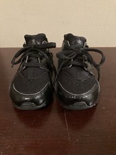 Nike Boys Air Huarache Run Triple Black 704949-018 Sneaker Shoes Size 1 C