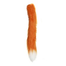 FURRY FOX TAIL SCHOOL BOOK WEEK FANCY DRESS COSTUME HALLOWEEN ACCESSORY 