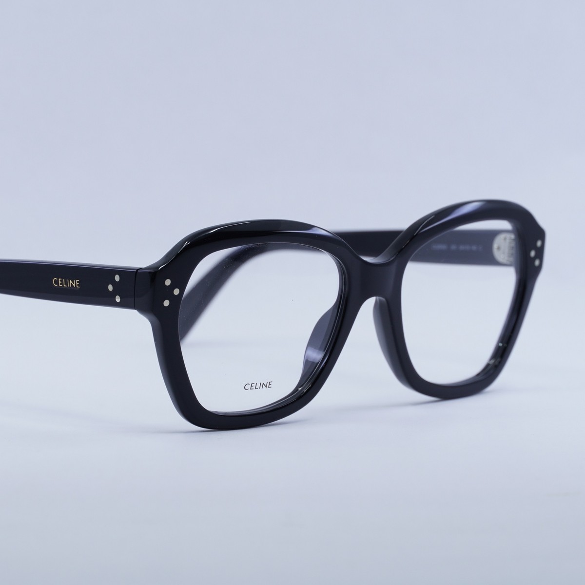 NEW CELINE CL50100I 001 Shiny Black 54mm Eyeglasses | eBay