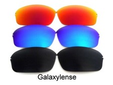 Galaxy Replacement Lenses For Oakley Half Wire 2.0 Sunglasses Black/Blue/Red