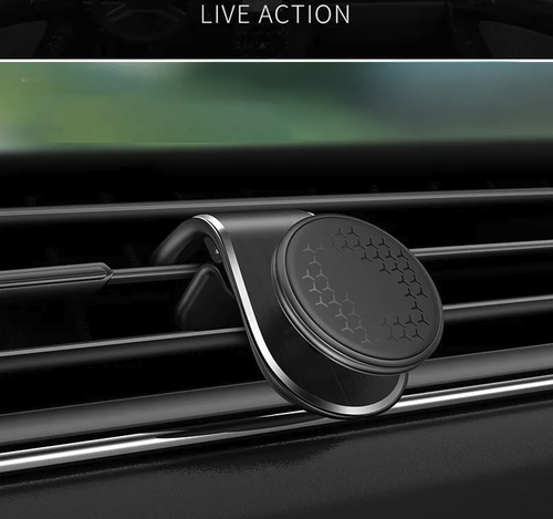 Magnetic Car Phone Holder Stand Air Vent Magnet Car Mount GPS Smartphone Mobile - Imagen 7 de 9