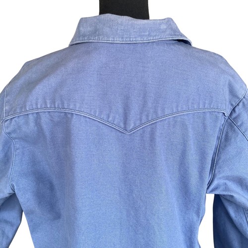 Chore Barn Coat USA Powder River Outfitters Panhandle Slim Canvas Jacket Size L - Picture 2 of 12