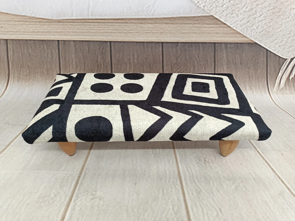 Ottoman bench Lightweight stool Step stool for bed Bathroom stool Sofa Tray - Image 2 of 4