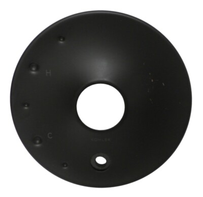 Kohler 1016454-BL Gesichtplatte Baugruppe - Schwarz