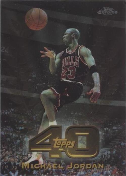 1997-98 Topps Chrome - Michael Jordan #T40-5 for sale | eBay
