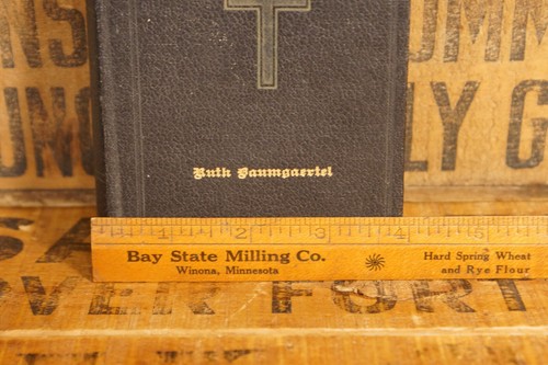 1936 German Wolga Gesangbuch Hymn Book Monogrammed Ruth Baumgaertel - Picture 8 of 8