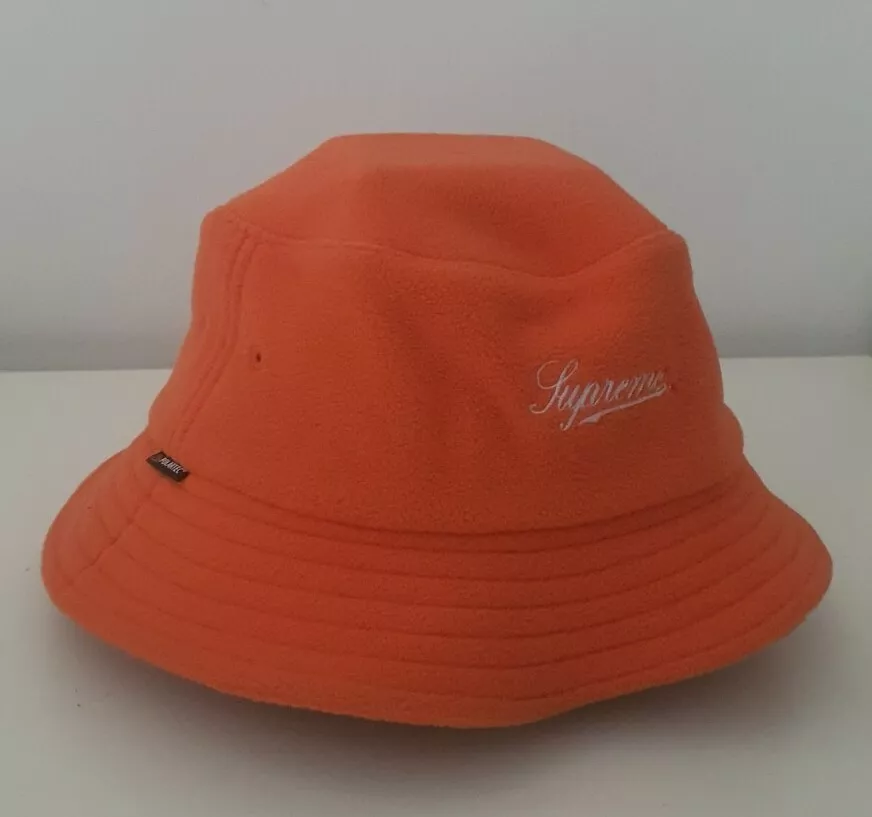 Chapeau seau orange FW17 Supreme Crusher taille M/L moyen/large Made In USA