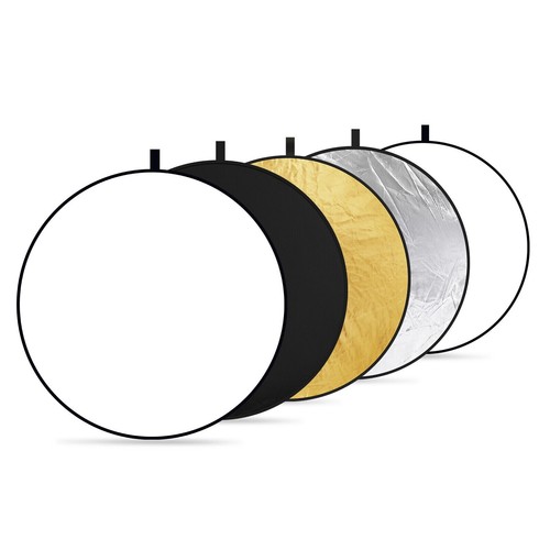 Neewer 5 in 1 Multi-Disc Collapsible Light Reflector 110 cm for Studio - Picture 2 of 6