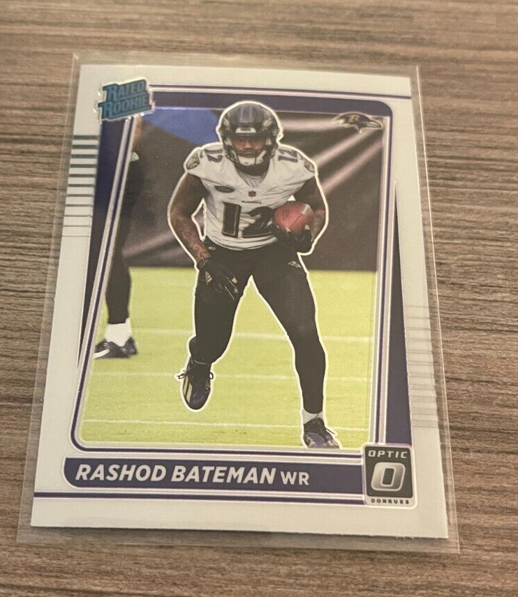 2021 Panini Donruss Optic Rashod Bateman Rated Rookie Base Card #210 RC