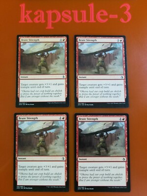 4x Brute Strength (LP-NM) | Amonkhet | MTG Magic Cards