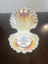 Bath & Body Works Iridescent Clam Shell 3 Wick Candle Holder Older Style