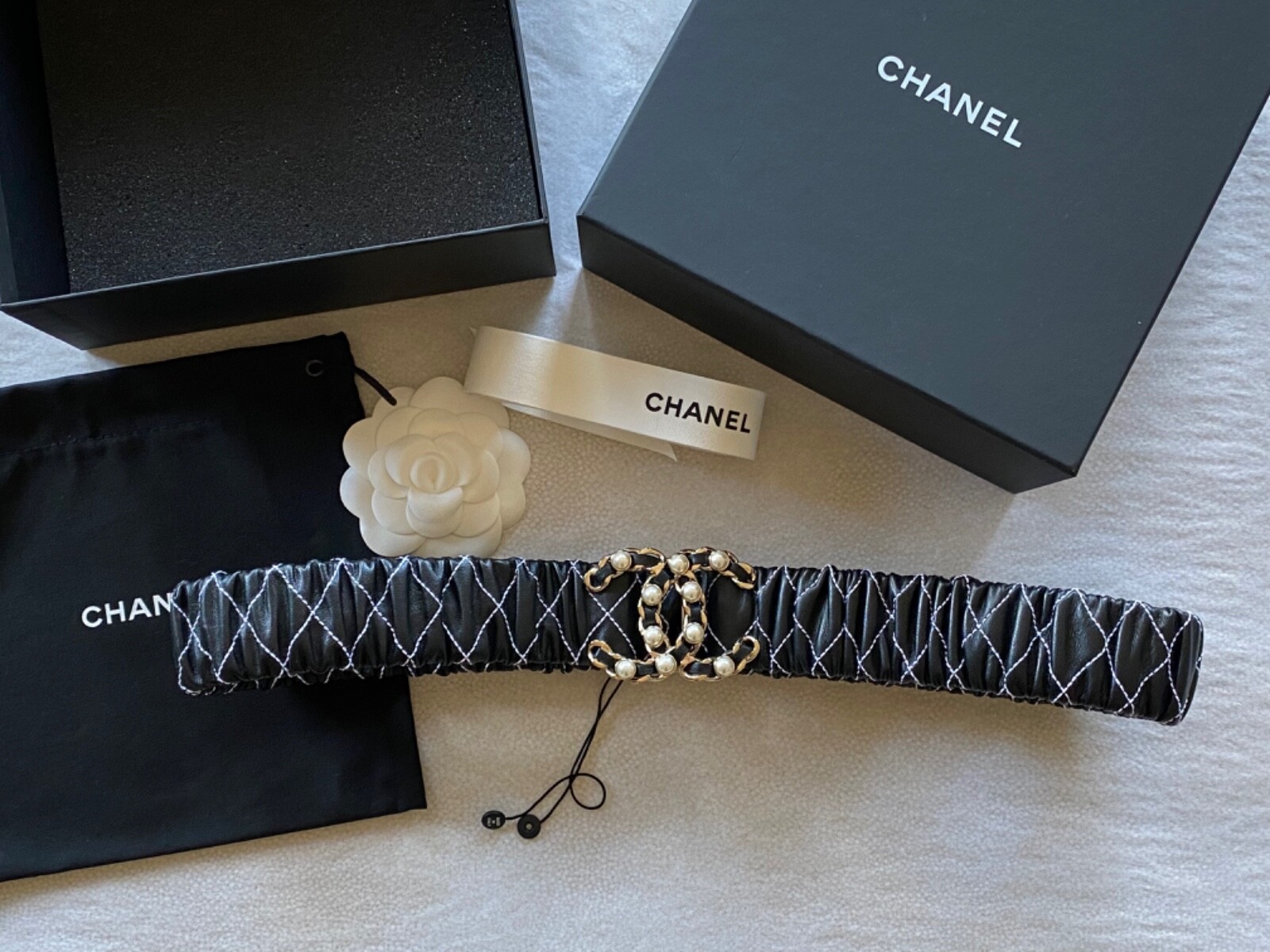 Introducir 74+ imagen chanel elastic belt Tienganhlungdanh.edu.vn