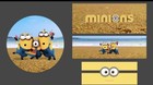 Party background/backdrop Minions $98 (4pieces)