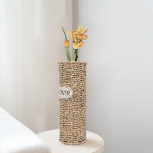 Geflochtener Blumentopf Weidenkörbe Bodenvase Arrangement-Vase - Bild 16 von 24