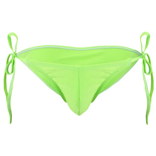 Sexy Men Smooth Lingerie Bikini Thong Tie Side String Lace Up Brief AU - Picture 12 of 17