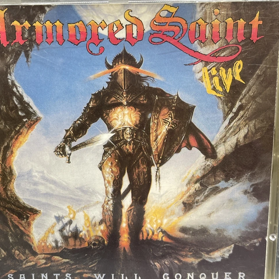 Armored Saint Saints Will Conquer Live CD Metal Blade Records With Order Form - Image 4 of 4