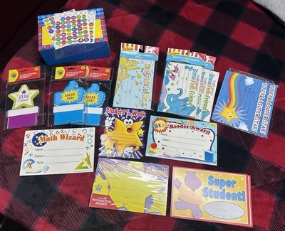 Student Award Certificates Elementary Classroom - Boxed Teaching Supplies NEW