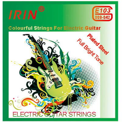 IRIN 6 Strings Electric Guitar Strings Steel Core Nickel Alloy Wound Electric Gu