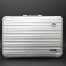 RIMOWA × Lufthansa custodia pilota alluminio topazio 98290 cabina argento mercurio 100885