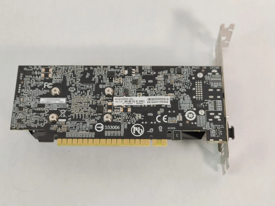 Gigabyte NVIDIA GeForce GTX 1050 OC 3 GB GDDR5 PCI Express 3.0 x16 Video Card - Image 2 of 4