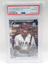 2019 Bowman 1st Chrome Mega Box - Victor Mesa Jr. #104 PSA 10 GEM MINT Rays