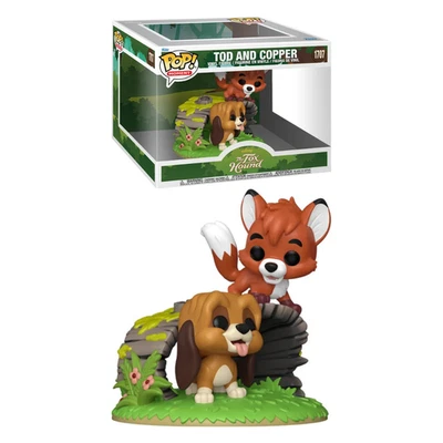 Funko POP Rox et Rouky #1707 Movie Moment - Disney - Figurine Vinyle - Photo 1/2