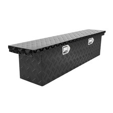 60x12x14 Pickup Truck Bed Tool Box Trailer Storage Lock Crossover Utv Black