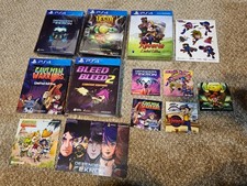 Lot of five Playasia limited edition exclusives with extras PS4 NEW