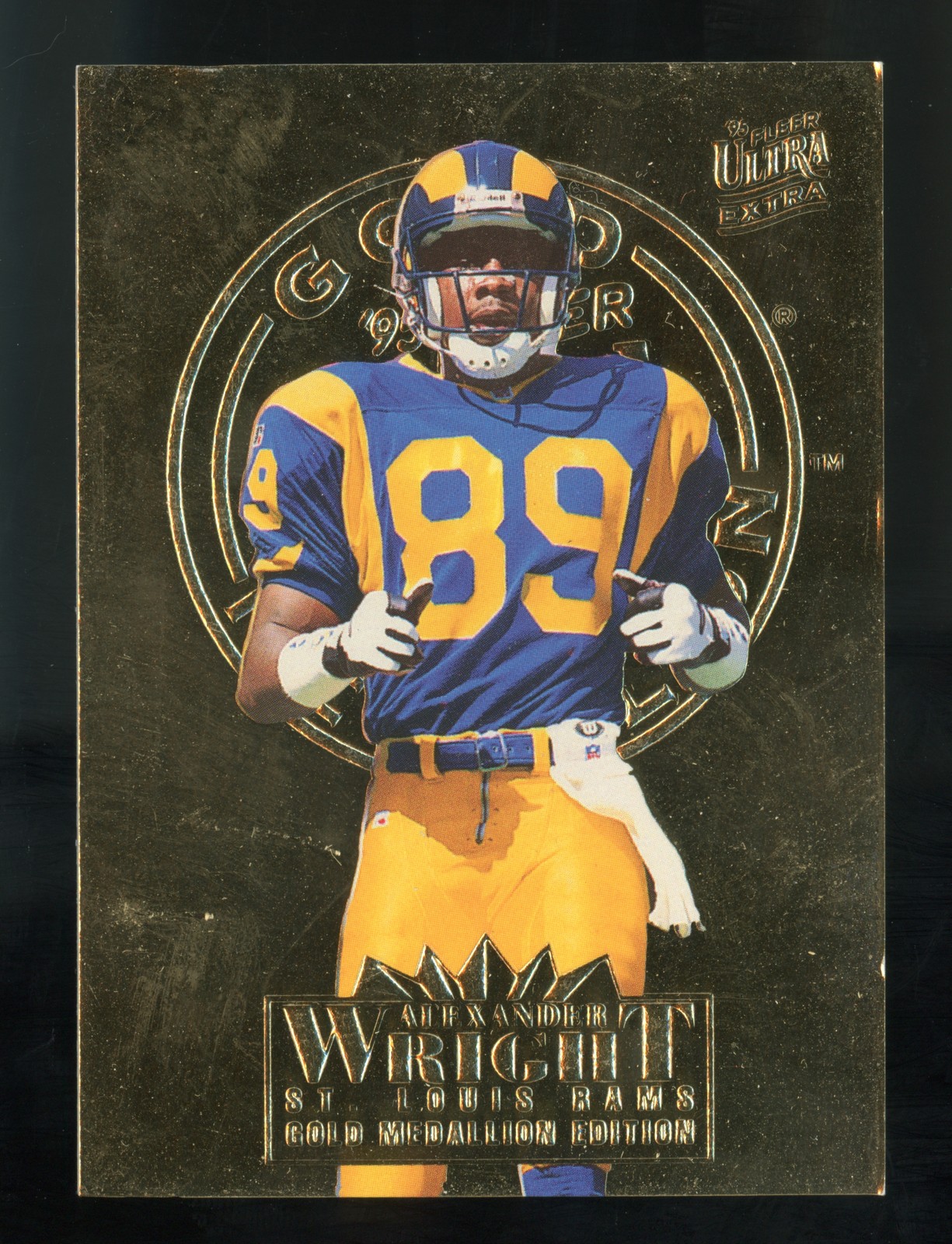 1995 Ultra #400 Alexander Wright Gold Medallion