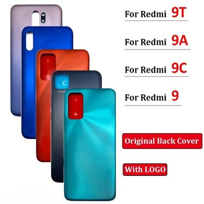 Back Case Battery Glas Cover Housing Replacement Part For Xiaomi Redmi 9A 9T 9C