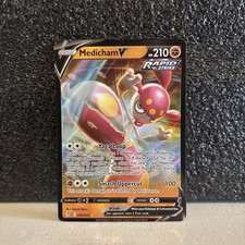Medicham V 83/203 - Evolving Skies - Rare Holo V Pokemon Card - NM