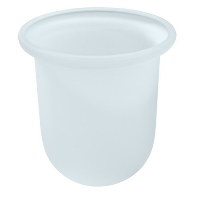 Ersatzglas für Toilettenbürstenhalter, WENKO, Ø 7,5 cm