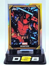 2025 Topps Chrome Marvel Comic Book Gold #CB-1 Deadpool Seven Slaughters
