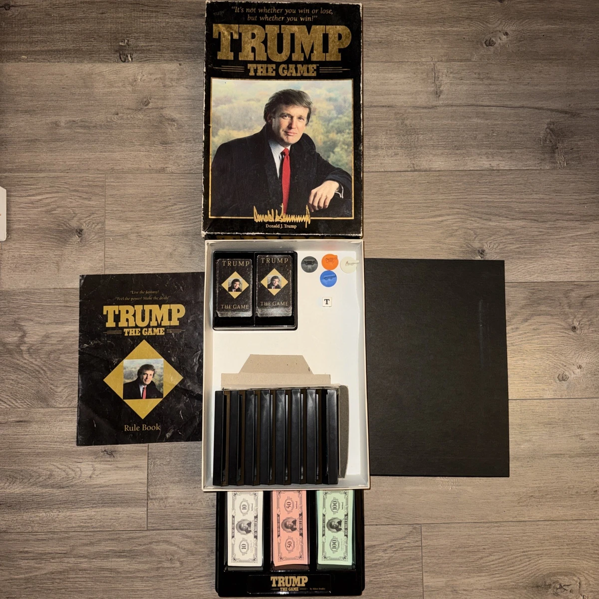 Trump: The Game 1989 Contemporary Manufacture Game Boards Games
