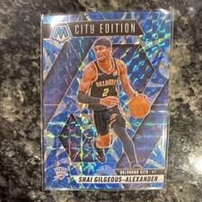 Panini Mosaic City Edition Prizm Shai Gilgeous-Alexander #289 Thunder NBA