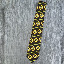 Vtg 1995 Pittsburgh Steelers Ralph Marlin NFL football 100 silk neck tie EUC