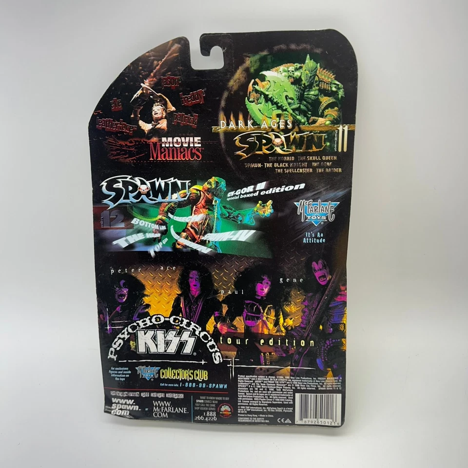 Figura de acción McFarlane Toys Gene Simmons KISS Psycho Circus 7" Foto 2 de 4