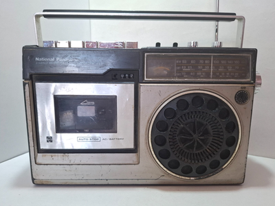 Vintage National Panasonic 3 Band Radio Cassette Recorder 543