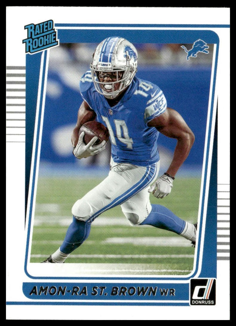 Amon-Ra St. Brown Panini Donruss #284 Base